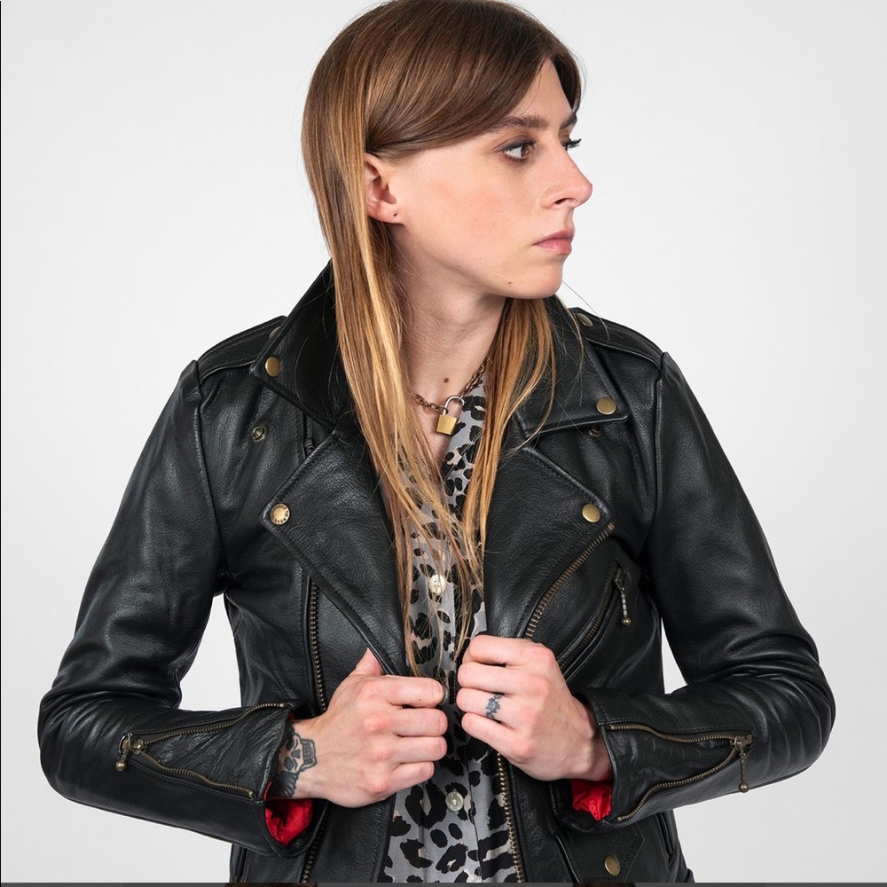 Straight to Hell Commando Leather Jacket